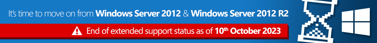 Server 2012 End of Support